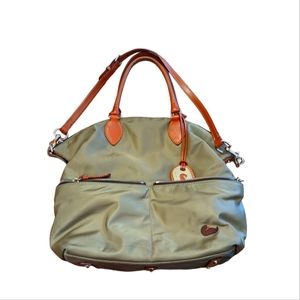 DOONEY & BOURKE Nylon Satchel with Pockets
